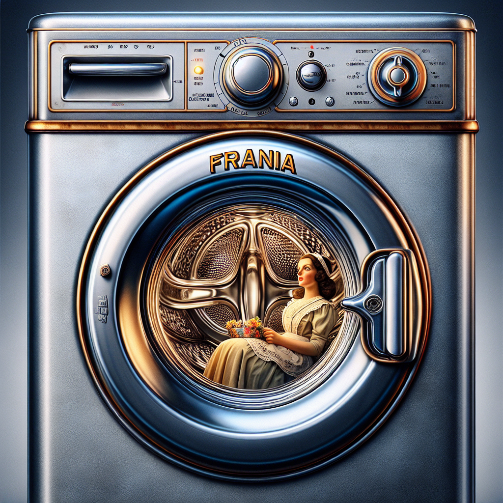 Pralka Frania – funkcjonalność i nostalgia w jednym urządzeniu