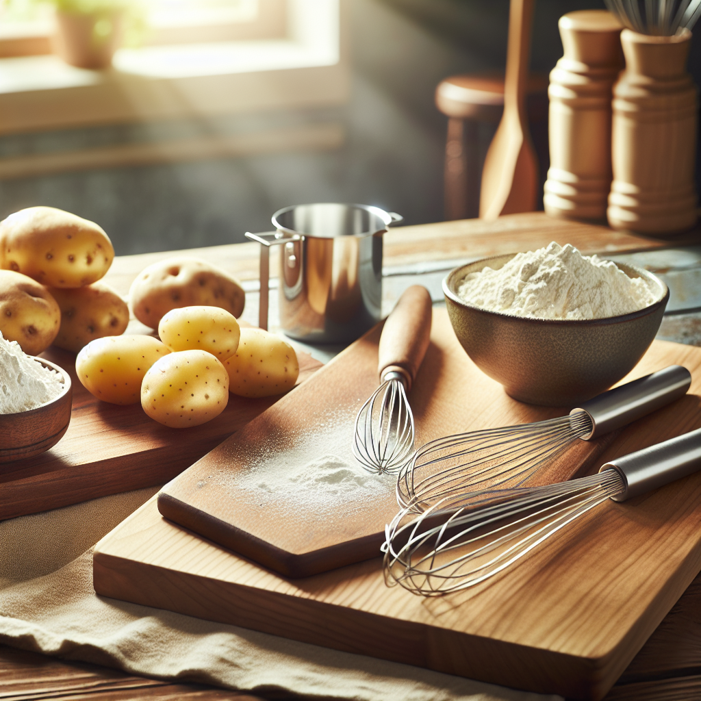 Mąka ziemniaczana a skrobia? Kiedy wybrać jedno, a kiedy drugie w kuchni?