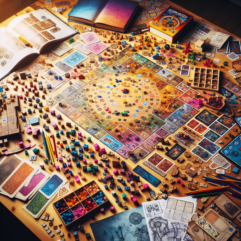 Jak stworzyć własną grę planszową – od pomysłu do gotowego produktu?