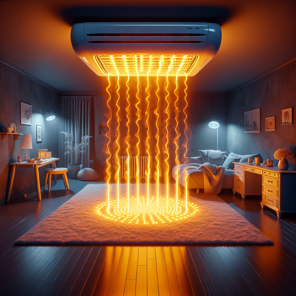 Czy grzejnik na podczerwień działa efektywnie w nieocieplonym pomieszczeniu?