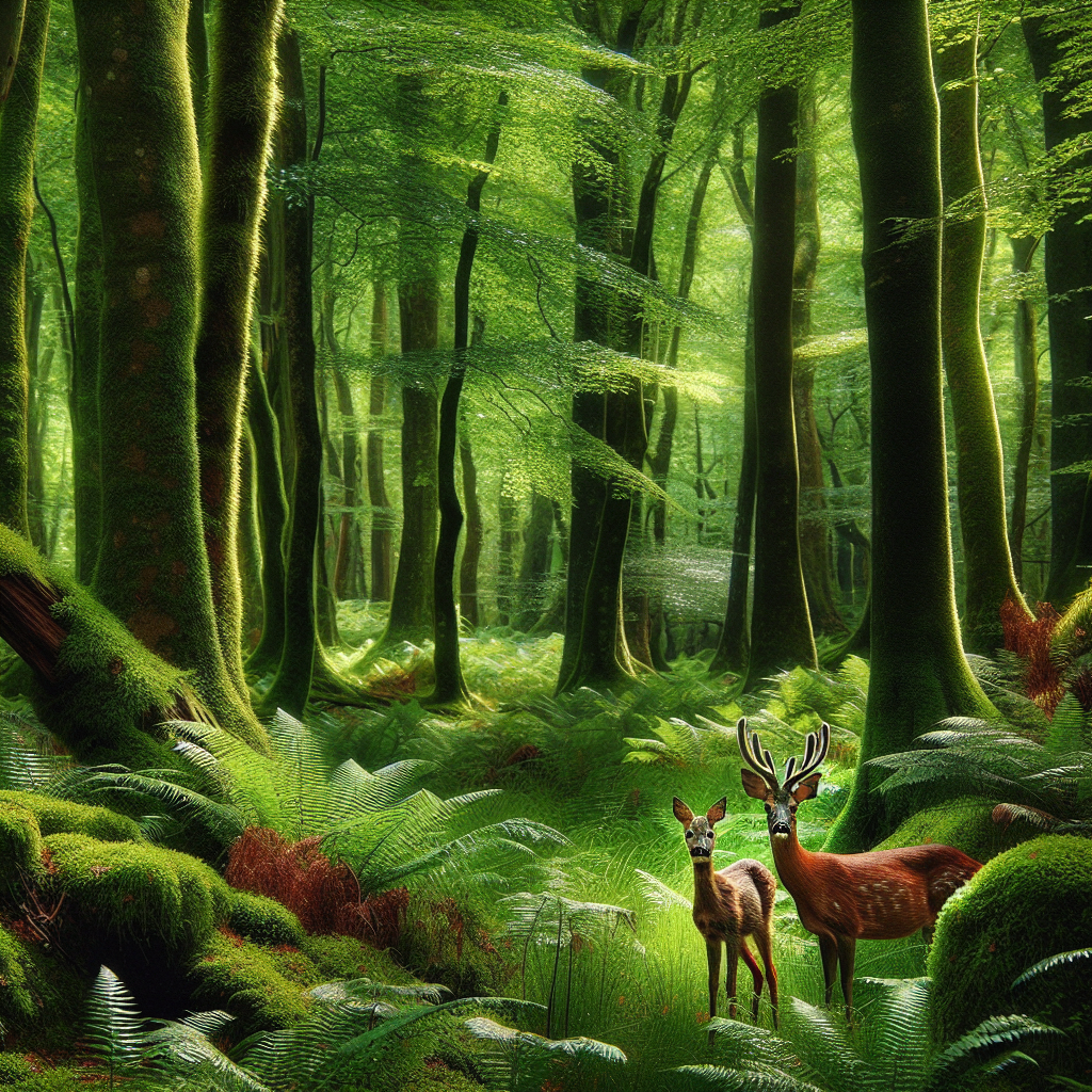 Sarna a jeleń – jak odróżnić te dwa gatunki w lesie?