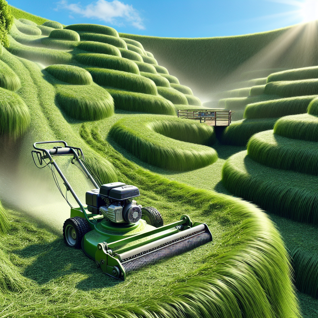 Kosiarka z napędem – czy poradzi sobie z wysoką trawą i zboczem?