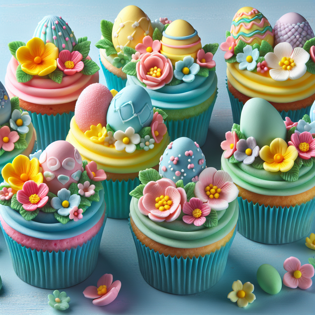 Babeczki wielkanocne – przepis na świąteczną słodycz