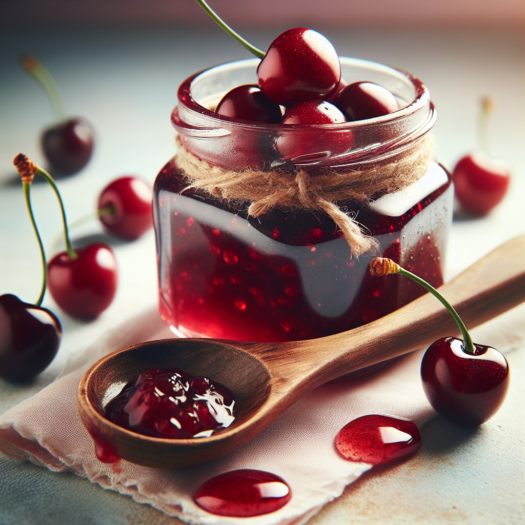 Dżem wiśniowy – przepis na domową spiżarnię