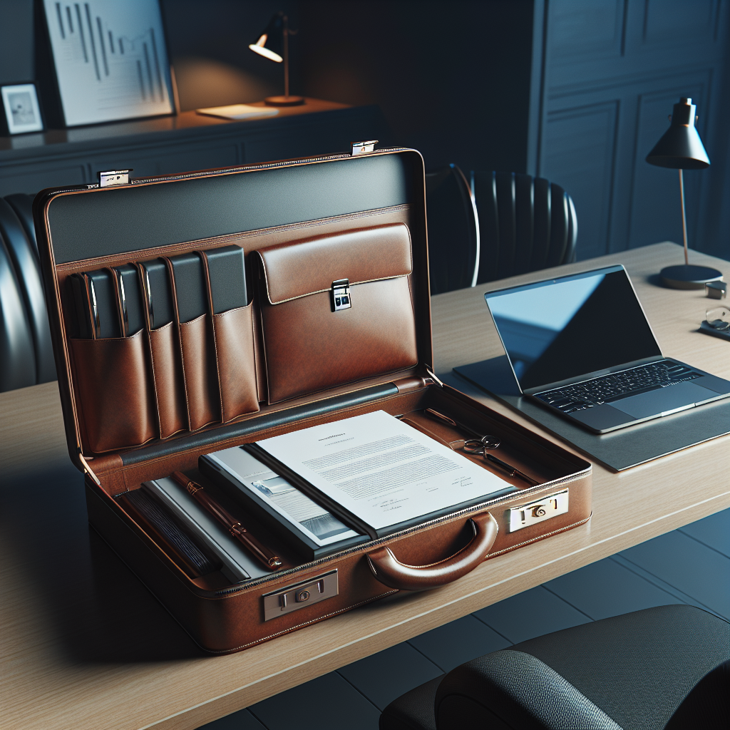 Elegancka torba na dokumenty - klucz do profesjonalnego wizerunku